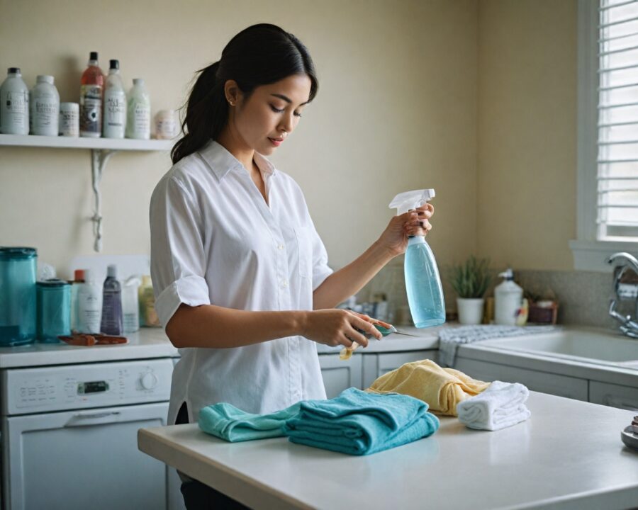 Como limpar roupas brancas e remover manchas em casa